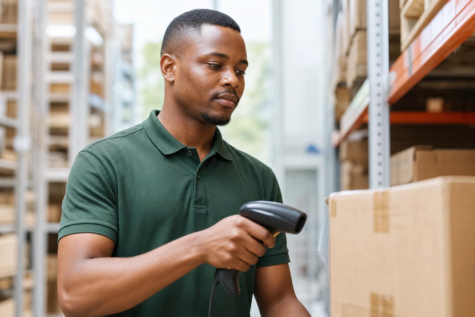 Transparent GoodGoods warehouse and ops pricing GoodGoods warehouse agent scanning inventory for COD fulfillment pricing